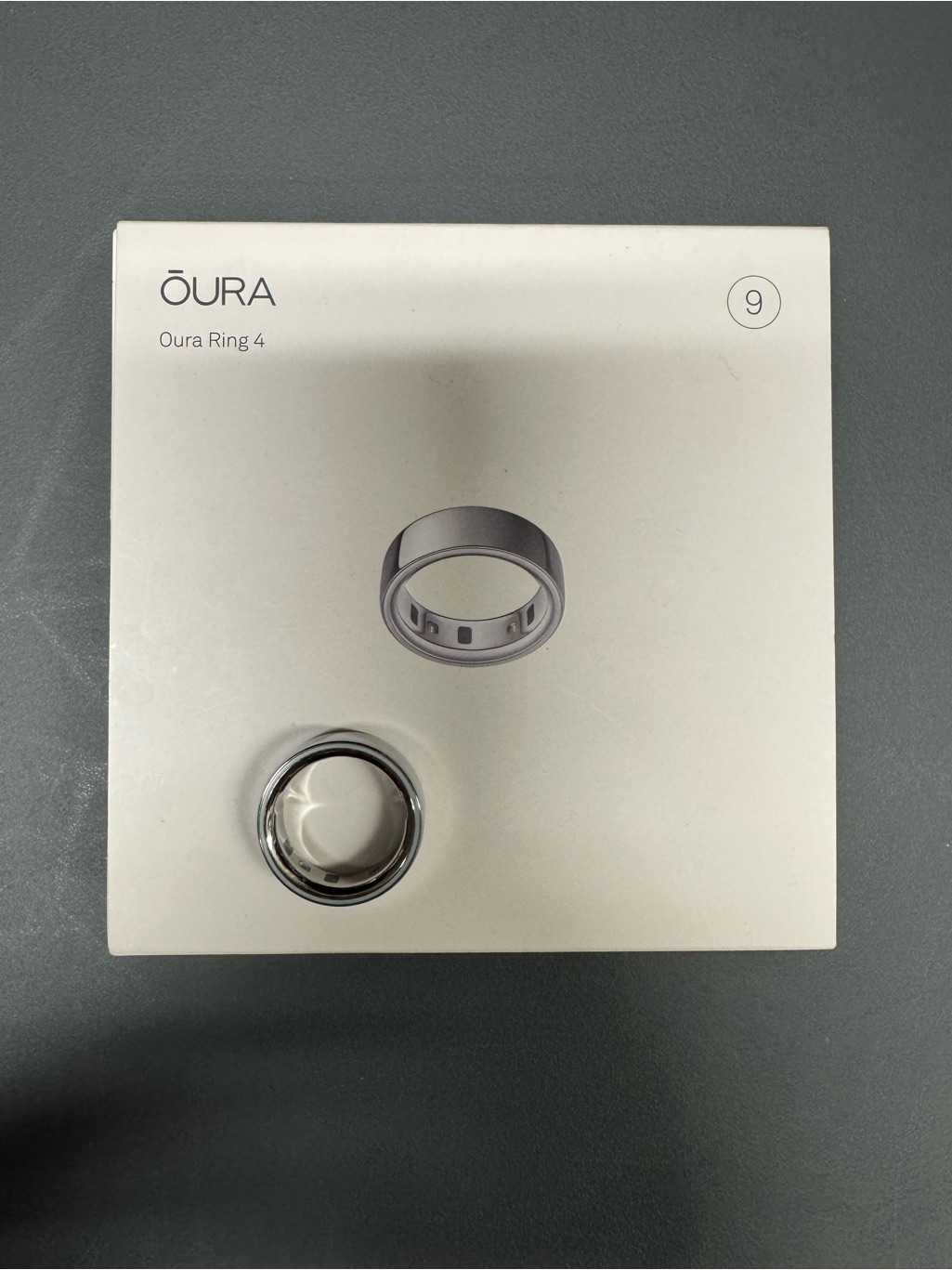 Oura Ring 4 Smart Ring Silver